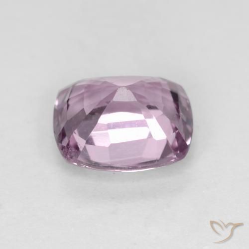 Spinelle Pourpre rosâtre très clair naturelle Coussin, 1.13 ct, VS