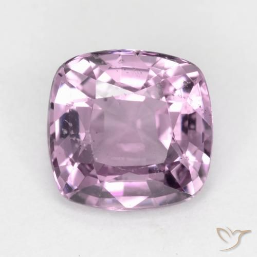 1.28ct Naturel Violet grisâtre léger Spinelle, Coussin, VS-SI