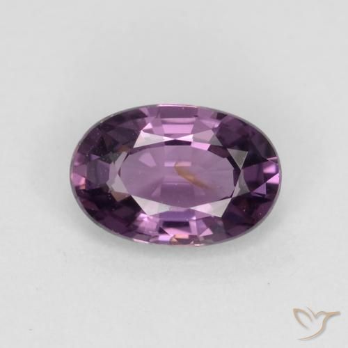 0.55ct Naturel Violet foncé Spinelle, ovale, VS-SI