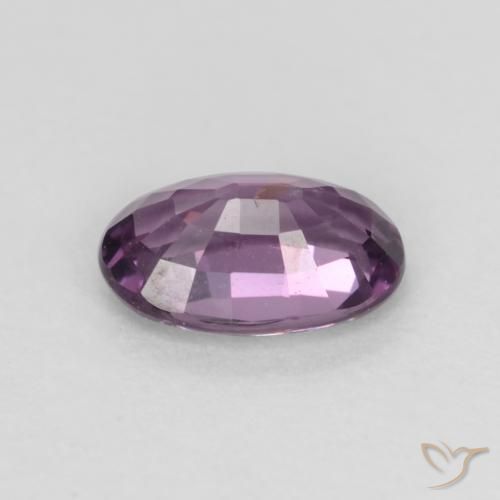 Spinelle Violet foncé naturelle ovale, 0.55 ct, VS-SI