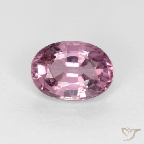 0.59ct Naturel Pourpre rougeâtre léger Spinelle, ovale, VS