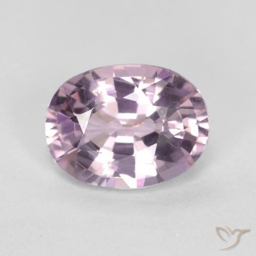 1.11ct Naturel Violet clair Spinelle, ovale, VVS-VS