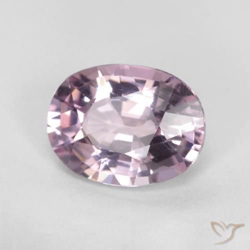 Spinelle Violet clair naturelle ovale, 1.11 ct, VVS-VS