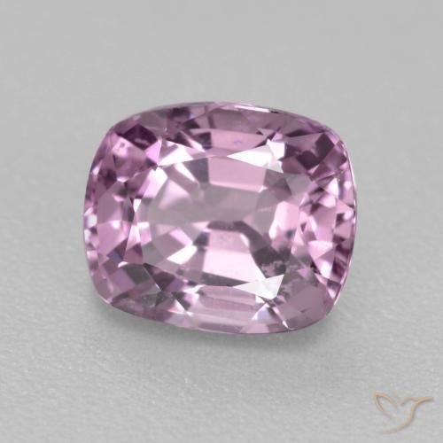 Spinelle Pourpre raisin naturelle Coussin, 1.09 ct, VVS-VS