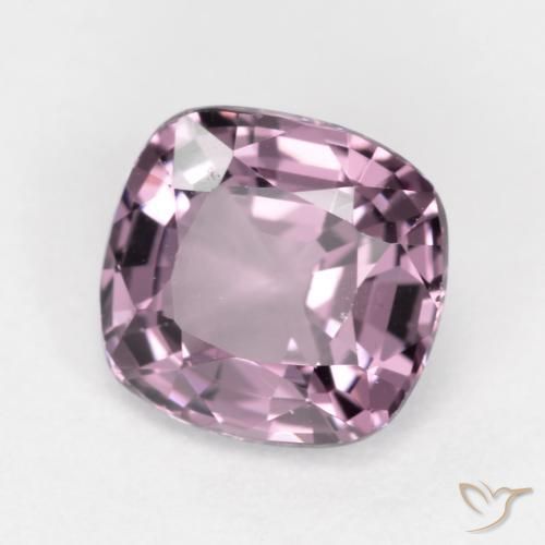 Spinelle Pourpre moyen naturelle Coussin, 1.13 ct, VVS-VS