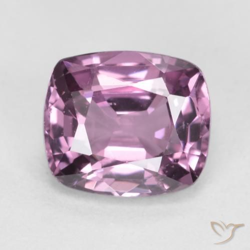 1.21ct Naturel Lavande profond Spinelle, Coussin, VS