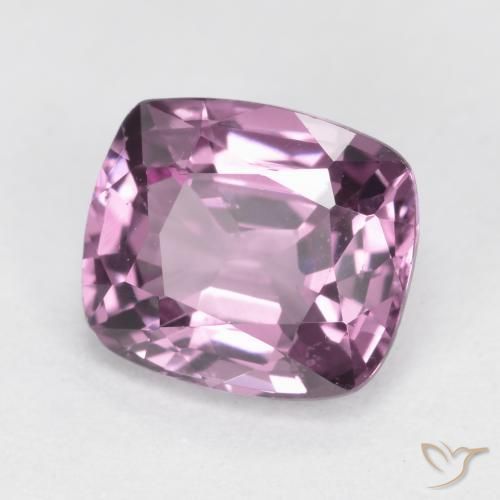 Spinelle Lavande profond naturelle Coussin, 1.21 ct, VS