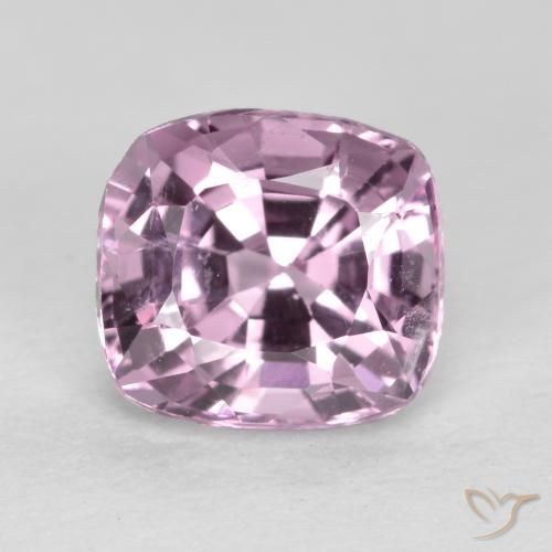 1.20ct Naturel Pourpre violet rosâtre Spinelle, Coussin, VS