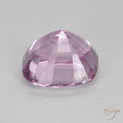 Spinelle Pourpre violet rosâtre naturelle Coussin, 1.20 ct, VS