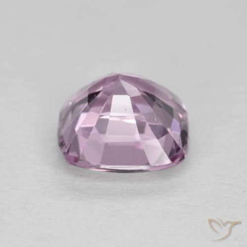 Spinelle Pourpre rosâtre très clair naturelle Coussin, 1.27 ct, VS