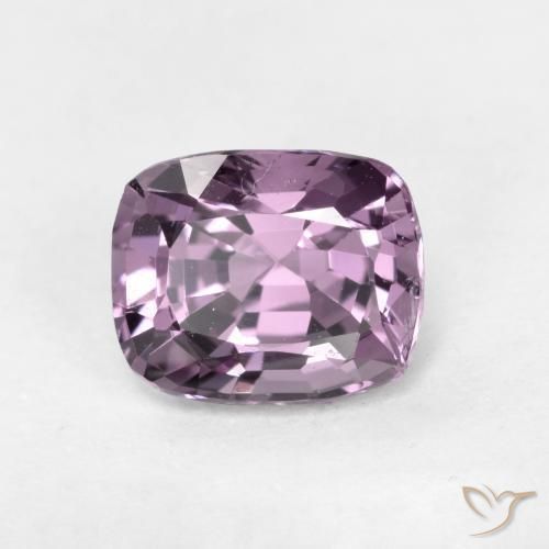 Spinelle Violet clair naturelle Coussin, 1.11 ct, VVS-VS