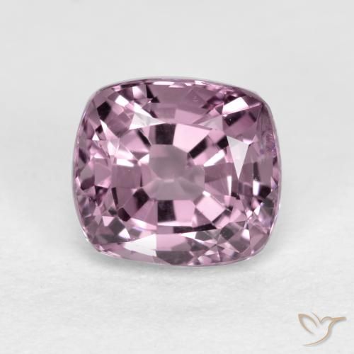 1.08ct Naturel Pourpre moyen Spinelle, Coussin, VS