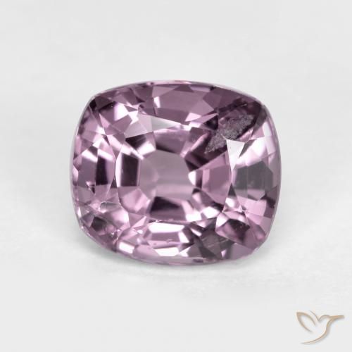 1.30ct Naturel Ton mauve profond Spinelle, Coussin, VS-SI