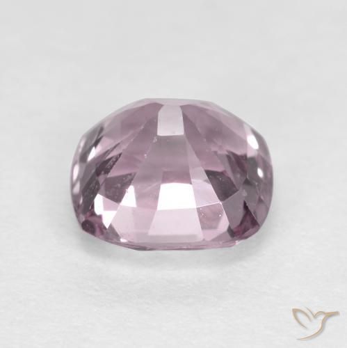 Spinelle Pourpre très clair naturelle Coussin, 1.24 ct, VS