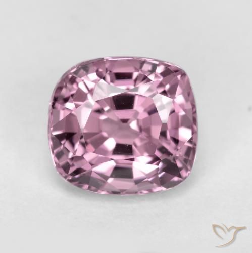 1.30ct Naturel Pourpre moyen Spinelle, Coussin, VS