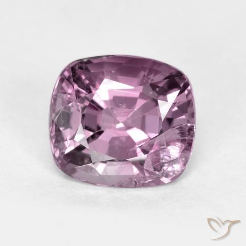 1.17ct Naturel Mauve profond Spinelle, Coussin, VS-SI