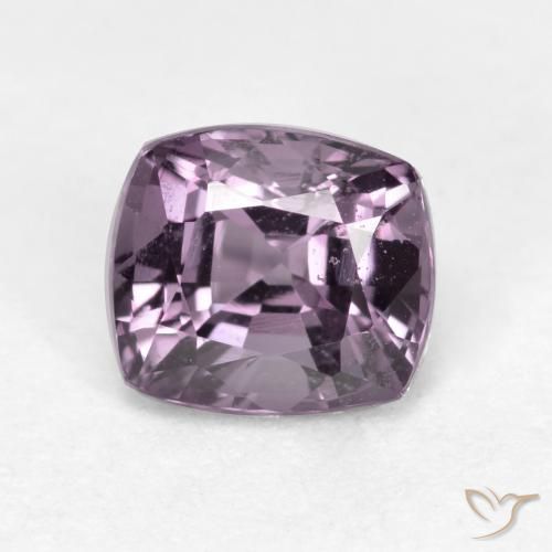 0.93ct Naturel Pourpre gris Spinelle, Coussin, VS