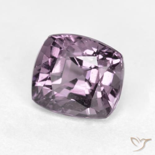 Spinelle Pourpre gris naturelle Coussin, 0.93 ct, VS