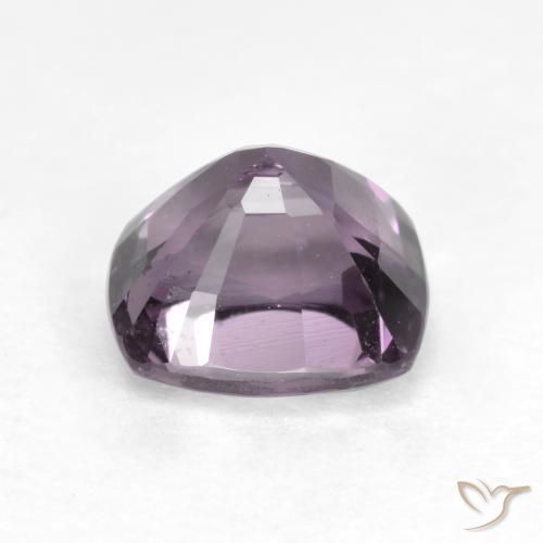 Spinelle Pourpre gris naturelle Coussin, 0.93 ct, VS