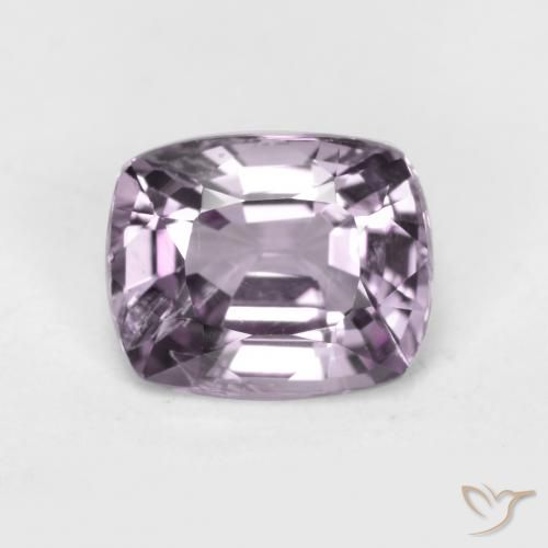 1.12ct Naturel Pourpre gris Spinelle, Coussin, VS