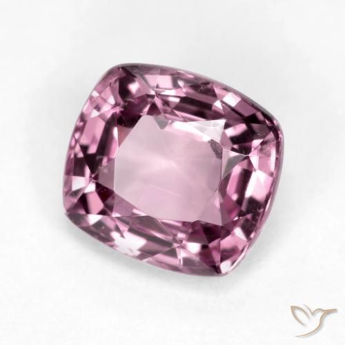 Spinelle Lavande profond naturelle Coussin, 1.08 ct, VS