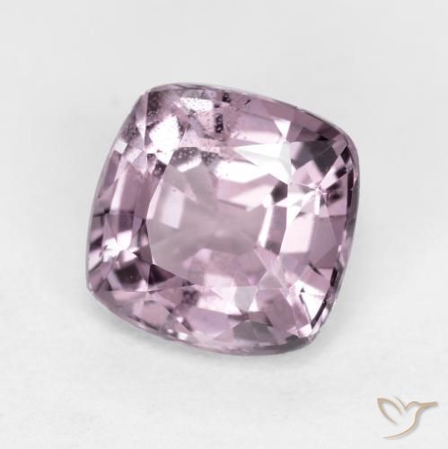Spinelle Violet clair naturelle Coussin, 1.16 ct, VS