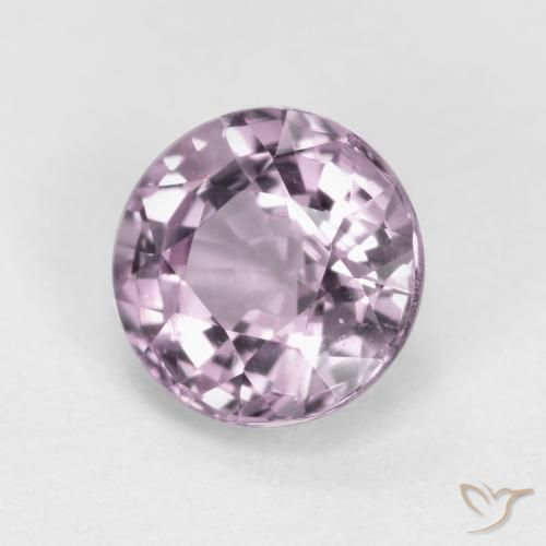 Spinelle Pourpre gris rosâtre naturelle Tour, 0.63 ct, VS