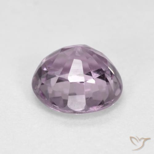 Spinelle Pourpre gris rosâtre naturelle Tour, 0.63 ct, VS