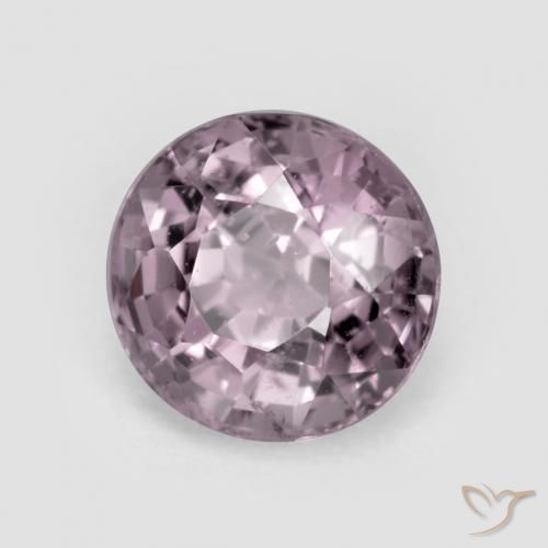 Spinelle Pourpre grisâtre léger naturelle Tour, 0.72 ct, VS