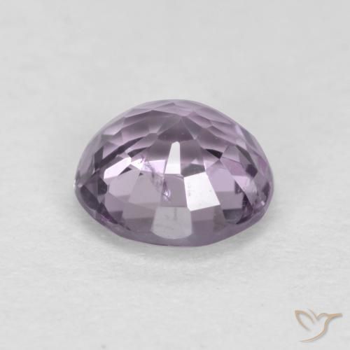 Spinelle violet naturelle coupe roude, 0,53 ct, VS