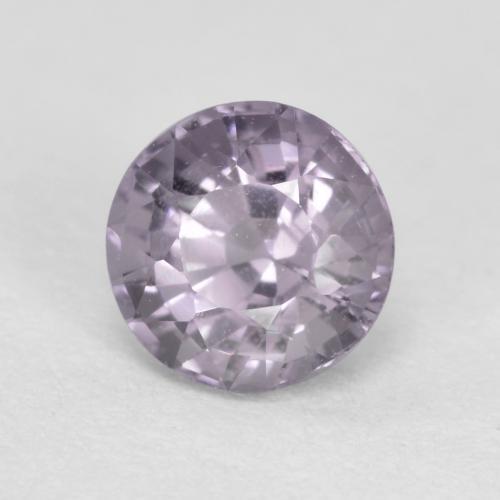 Spinelle gris naturelle coupe roude, 0,62 ct, VS