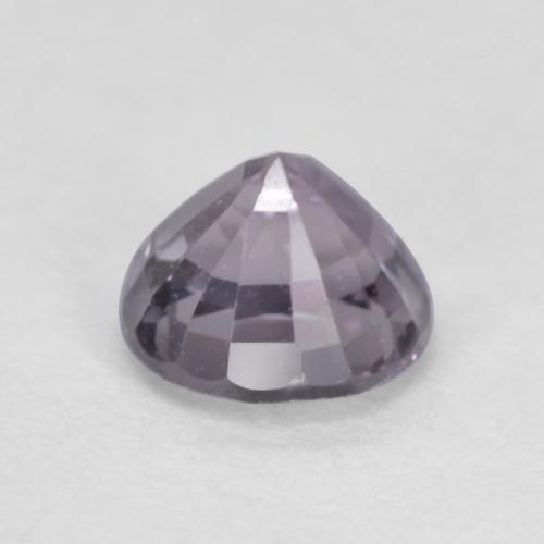 Spinelle gris naturelle coupe roude, 0,62 ct, VS