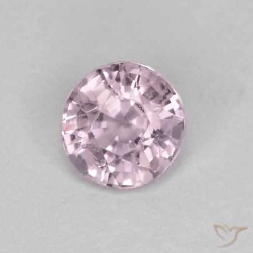 0.58ct Naturel Pourpre rosâtre très clair Spinelle, Tour, VS