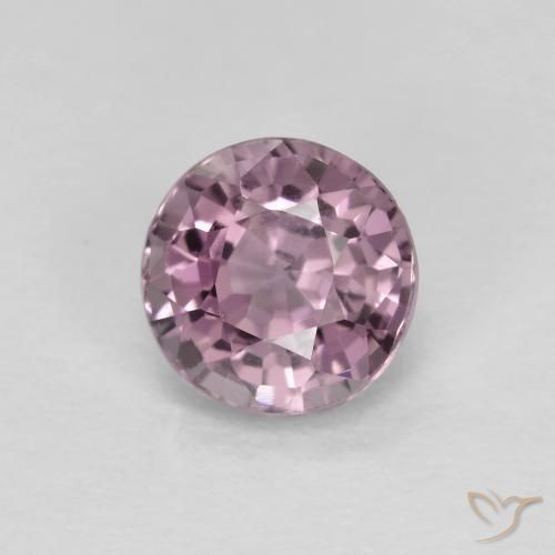 Spinelle Pourpre moyen naturelle Coupe roude, 0.68 ct, VVS-VS