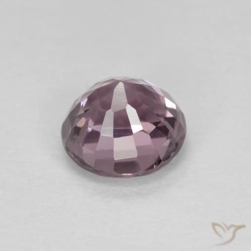 Spinelle Pourpre moyen naturelle Coupe roude, 0.68 ct, VVS-VS