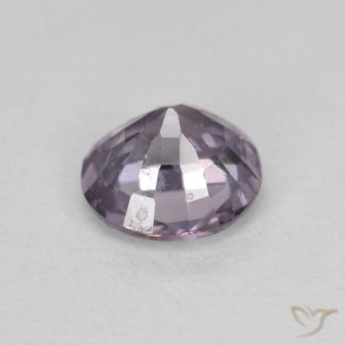 Spinelle violet naturelle coupe roude, 0,53 ct, VS
