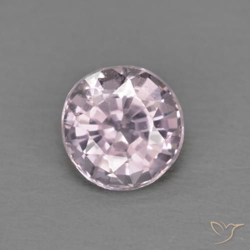 0.55ct Naturel Pourpre très clair Spinelle, Tour, VVS-VS