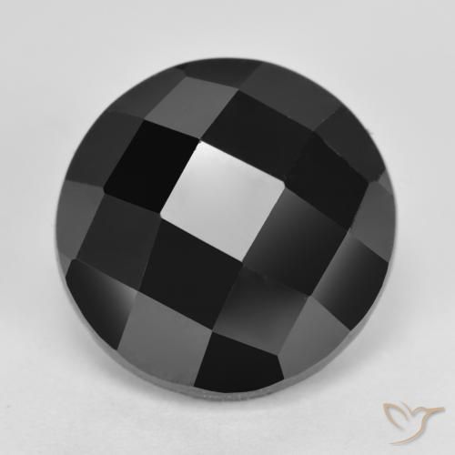 7.53ct Naturel Noire Spinelle, Tour, Opaque