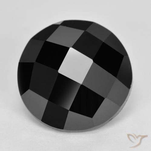 7.27ct Naturel Noire Spinelle, Tour, Opaque