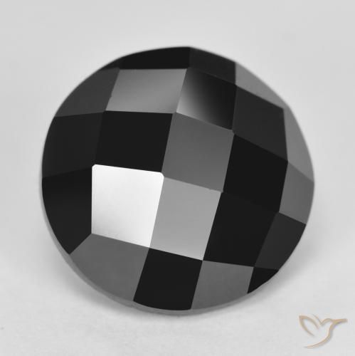 Spinelle Noire naturelle Tour, 7.27 ct, Opaque