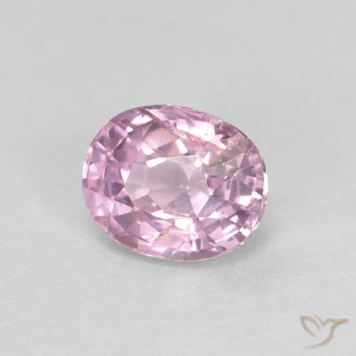 Spinelle Pourpre moyen-léger naturelle ovale, 0.44 ct, VS