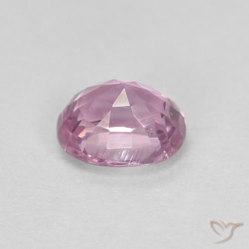 Spinelle Pourpre moyen-léger naturelle ovale, 0.44 ct, VS