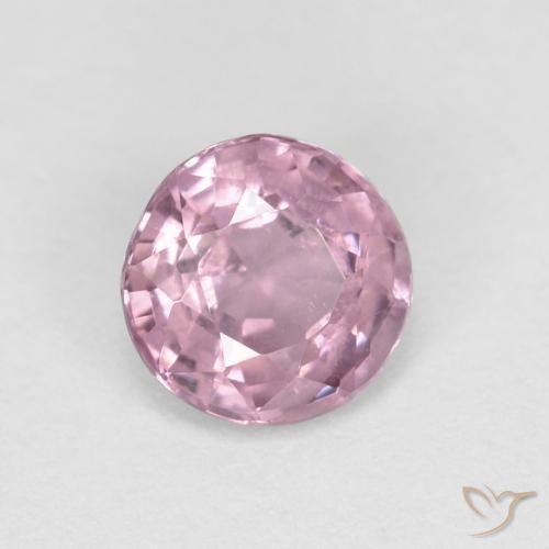 Spinelle Rose-pourpre gris naturelle Tour, 0.53 ct, VS