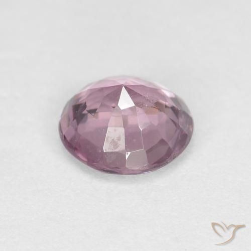 Spinelle Rose-pourpre gris naturelle Tour, 0.53 ct, VS