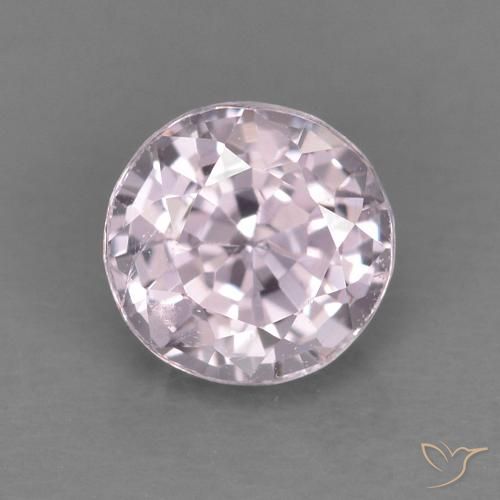 0.57ct Naturel Pourpre rosâtre très clair Spinelle, Tour, VVS-VS