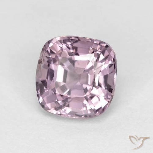 Spinelle Violet grisâtre naturelle Coussin, 1.18 ct, VS