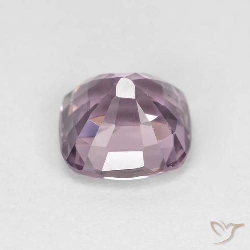 Spinelle Violet grisâtre naturelle Coussin, 1.18 ct, VS