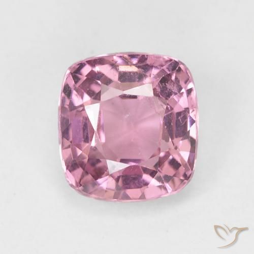 Spinelle rose naturelle coupe coussin, 1,54 ct, VS