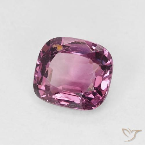 Spinelle Pourpre prune naturelle Coussin, 1.73 ct, VVS-VS