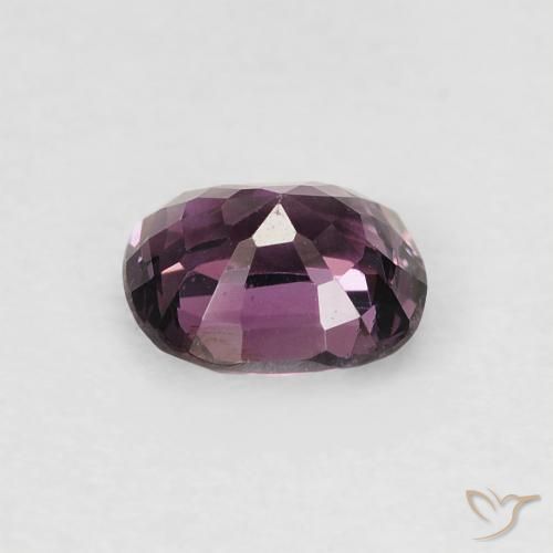 Spinelle Pourpre foncé naturelle Coussin, 0.82 ct, VVS-VS
